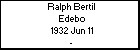 Ralph Bertil Edebo