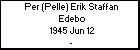Per (Pelle) Erik Staffan Edebo