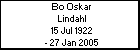 Bo Oskar Lindahl