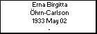 Erna Birgitta hrn-Carlson