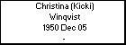 Christina (Kicki) Winqvist