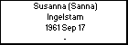 Susanna (Sanna) Ingelstam